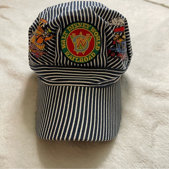 Walt Disney World / Engineer Railroad Train Hat Blue Toddler / C - Picture 1 of 7